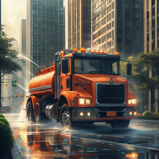 洒水车