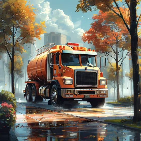 洒水车